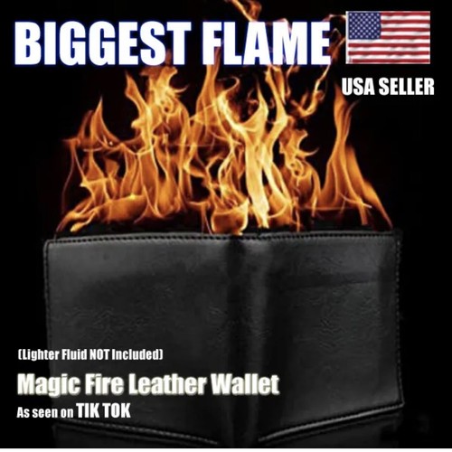 Magic trick flaming fire - flaming,