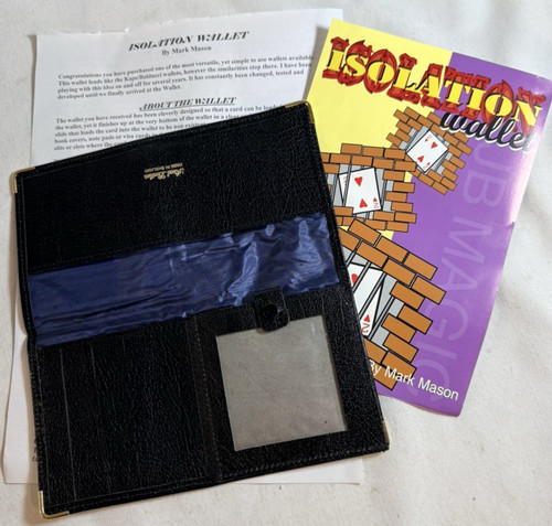 Isolation wallet mark - wallet, mason