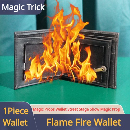 Magic trick flame - magic, wallet
