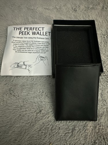 Invisible peek wallet - wallet,