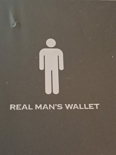 Real man wallet steve - by,