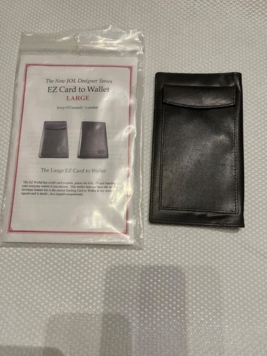 Card wallet magic trick - card,