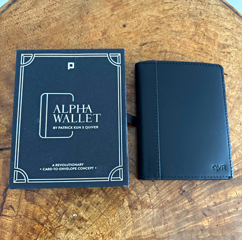 Alpha wallet men - wallet, black