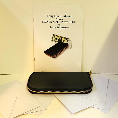 Tony curtis signed note - signed,
