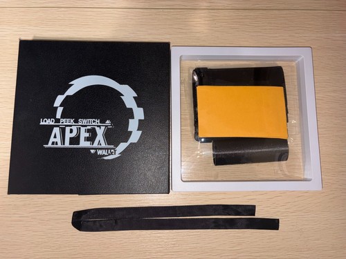 Apex wallet black mk2 - wallet, thomas