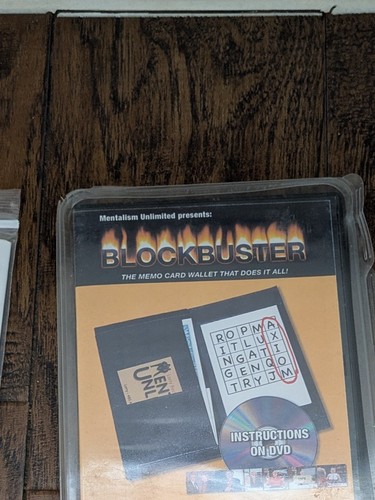 Blockbuster memo card wallet - blockbuster,